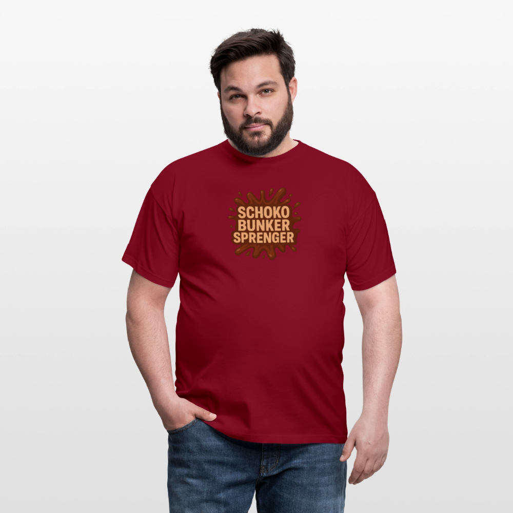 Männer T-Shirt - Ziegelrot