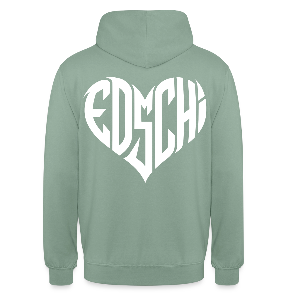 EDSCHI Hoodie Stick - Graugrün