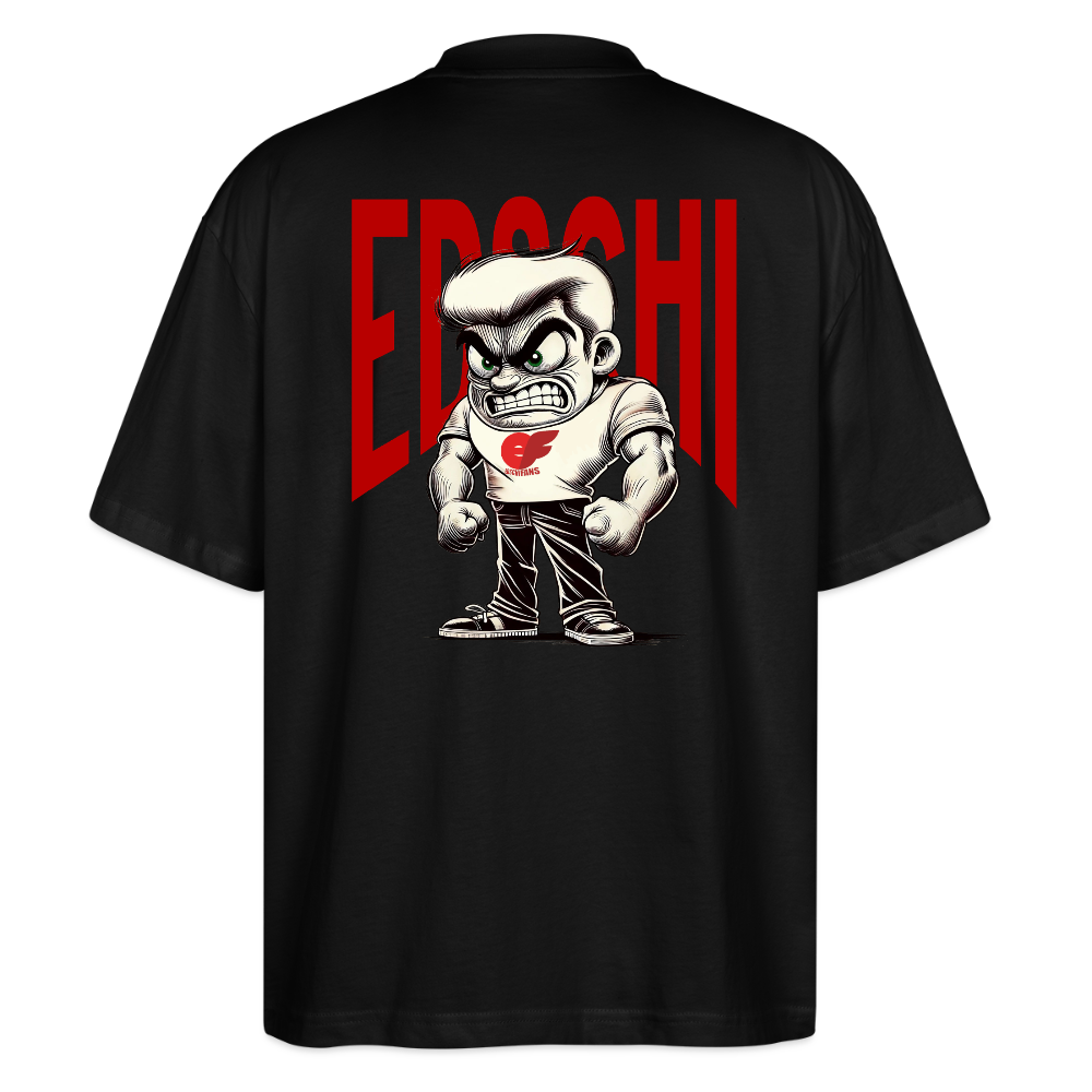 Oversized Unisex Bio T-Shirt - Schwarz