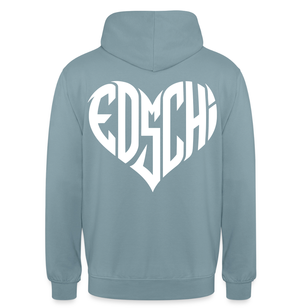 EDSCHI Hoodie Stick - Nebelblau