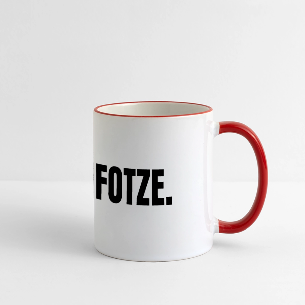 AF Tasse - Weiß/Rot