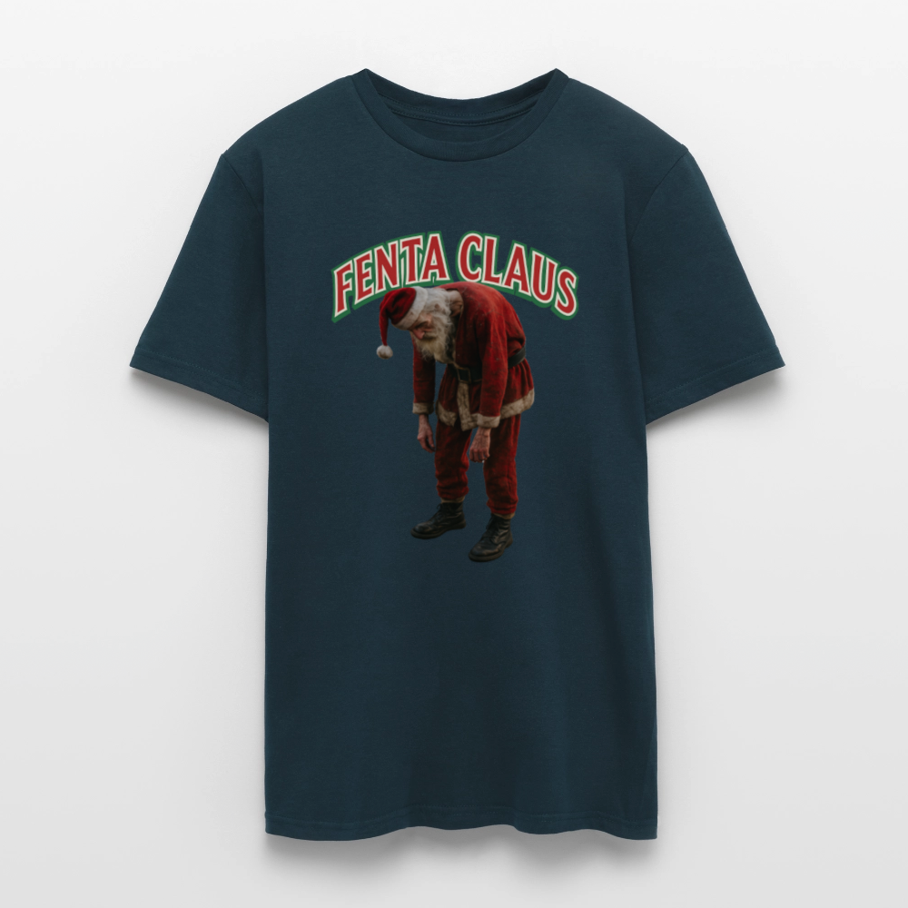Fenta Claus Männer T-Shirt - Navy