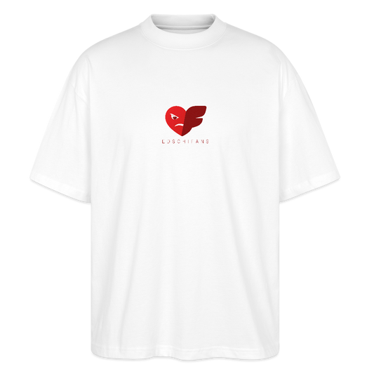 Oversized Unisex Bio T-Shirt - EDSCHI-FANS - Weiß