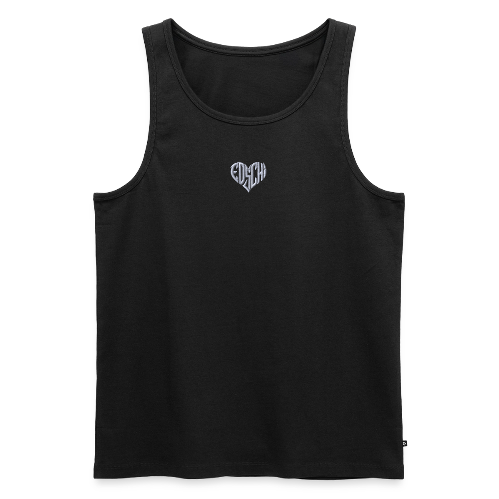 Männer Premium Tank Top Stick - Schwarz