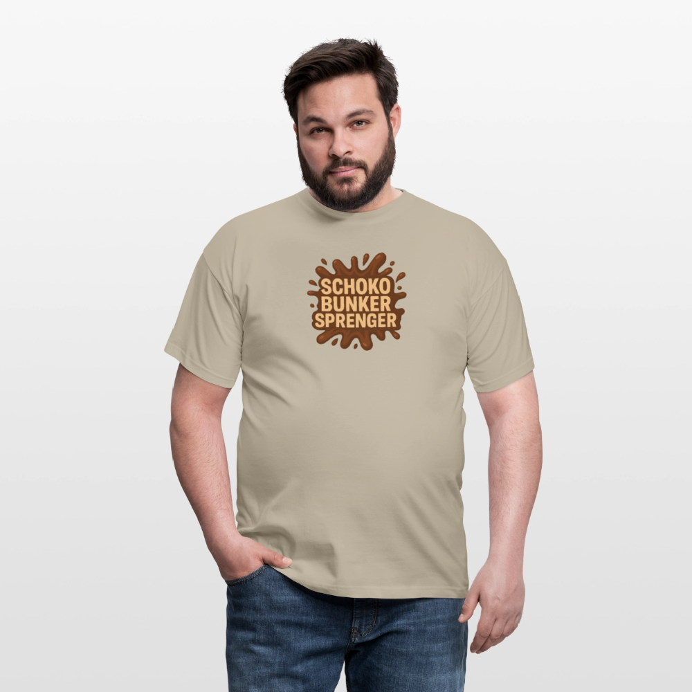 Männer T-Shirt - Sandbeige