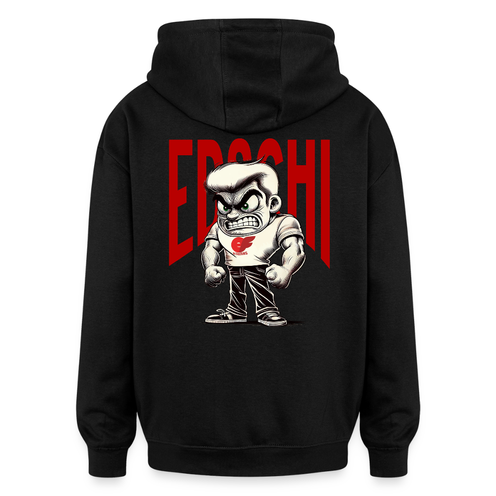Oversized Unisex Hoodie - Schwarz
