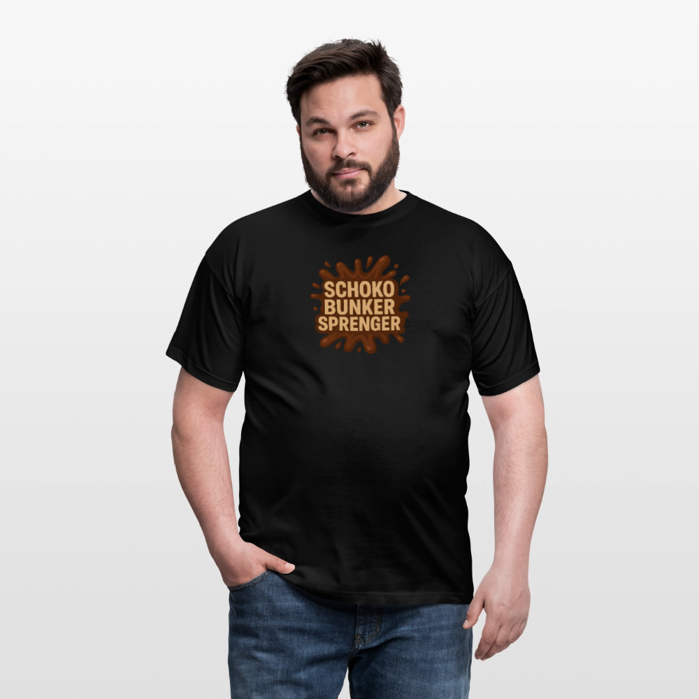 Männer T-Shirt - Schwarz