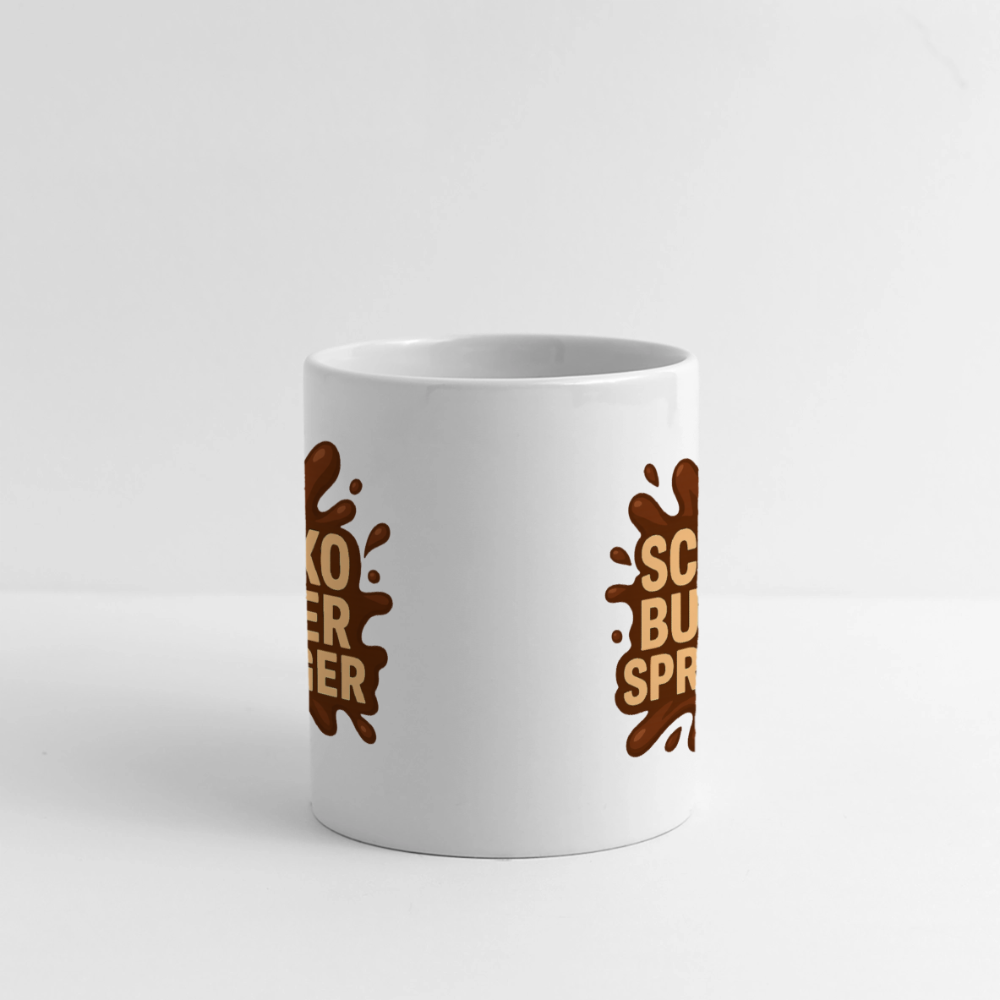 Schokobunkersprenger Tasse - Weiß