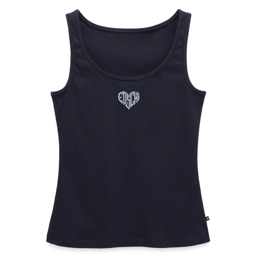 Frauen Premium Tank Top Stick - Navy